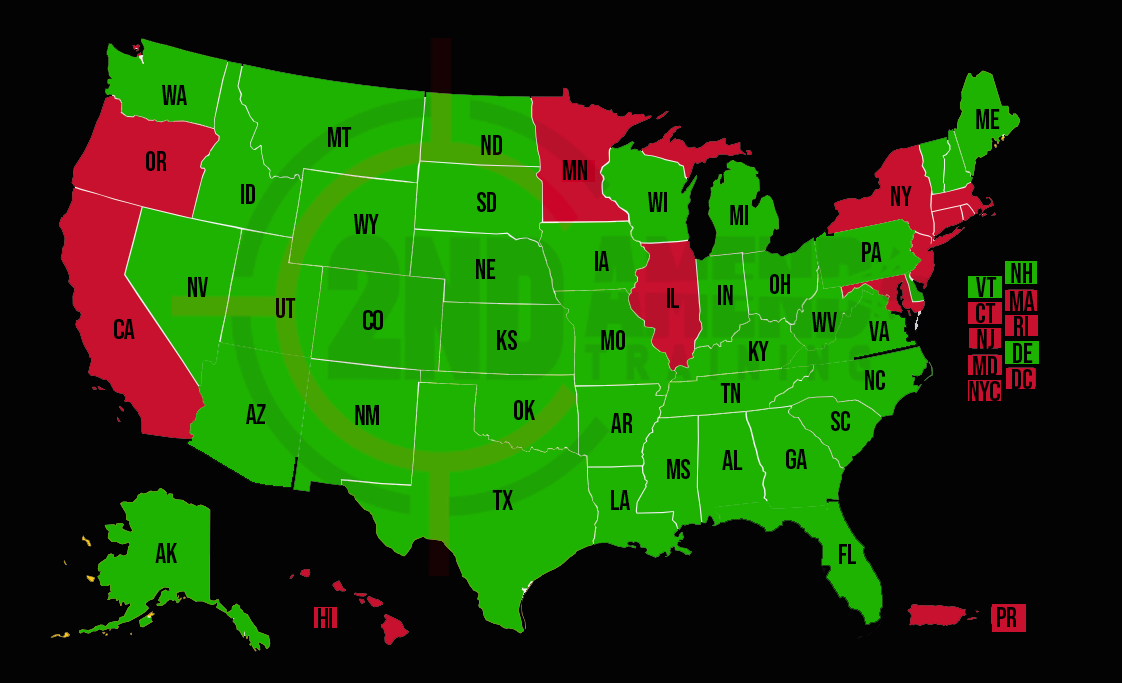 VA CCW + (UT, FL & PA - up to 37 total states)